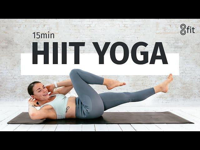 8fit's 15-minute HIIT Yoga Routine for the Best of Both Worlds