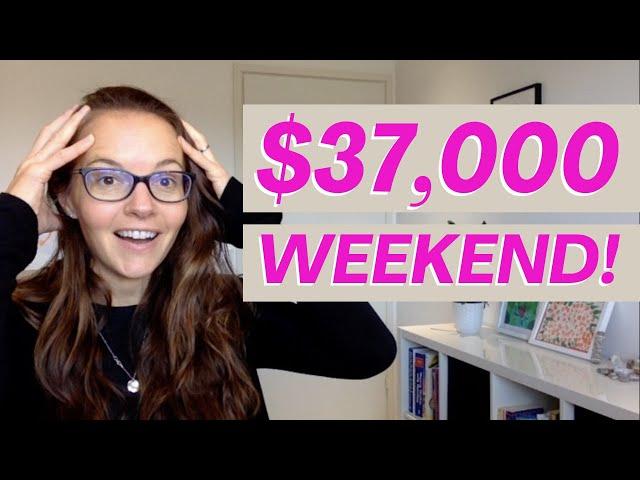 How I Made $37,200 in Just One Weekend! New YouTuber over 40