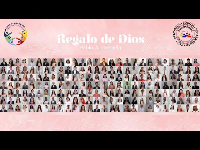 Regalo de Dios (Pablo Orejuela) - Masa Coral Coro IAJ Colombia (Coro Nacional Infantil y Mayores)