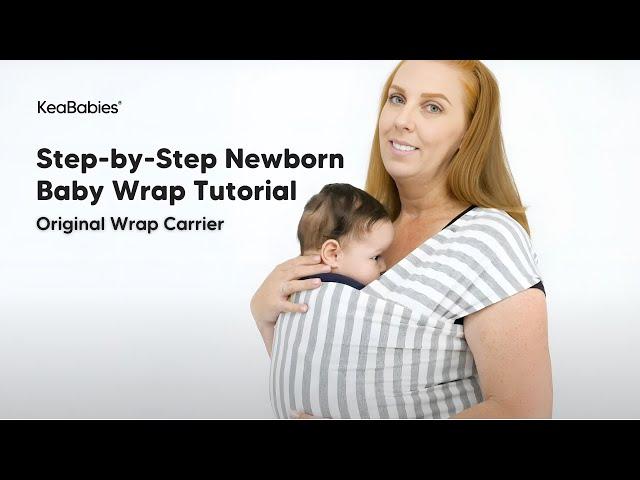 Newborn Baby Wrap Carrier Tutorial | Perfect Snug