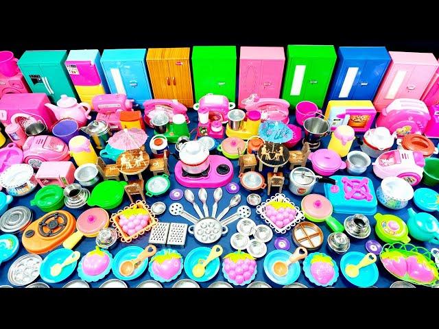 7 Minutes Satisfying with Unboxing Hello Kitty Disney Kitchen Set | ASMR Mini Toy Cooking Set Game