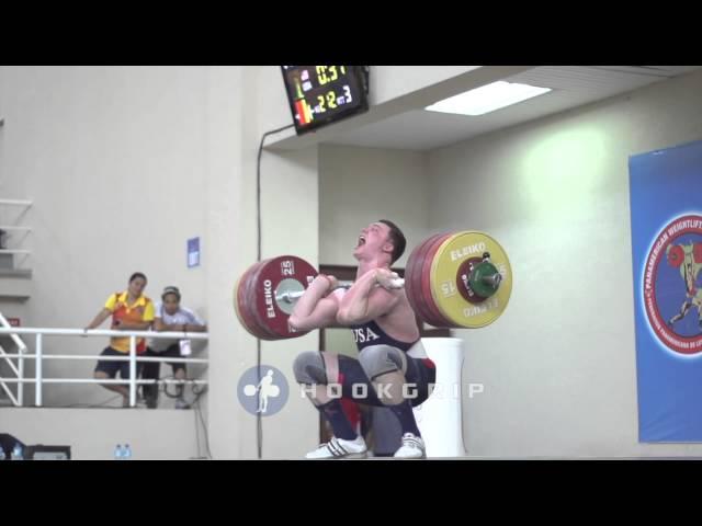 Ian Wilson (105) - 212kg Clean (with real time at the end)