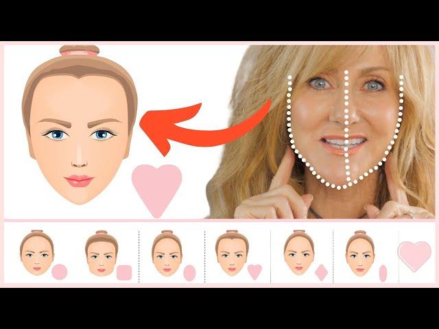 Hair Tricks To Make You Look Younger | Hair Style Guide For Face Shape!