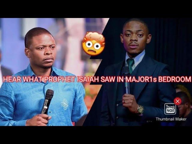 MUST WATCH! Hear what Prophet isaiah saw in MAJOR1s bedroom  #bushiri #jesusnation #uebertangel