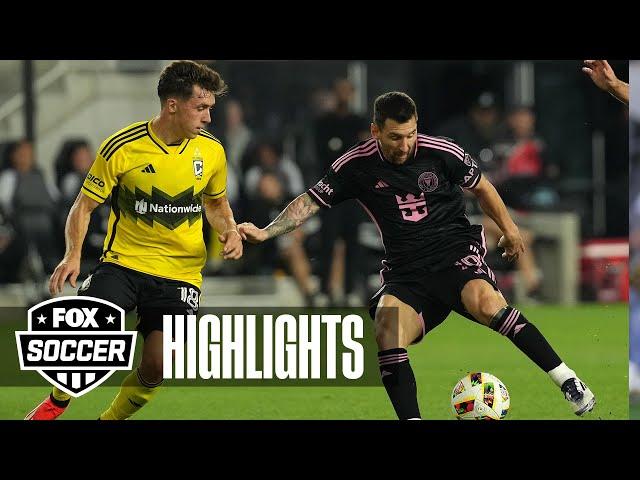 Columbus vs. Inter Miami CF Highlights | MLS on FOX