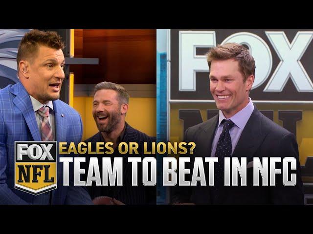 Tom Brady, Rob Gronkowski, and Julian Edelman: Who's the top team in the NFC? | FOX NFL Kickoff