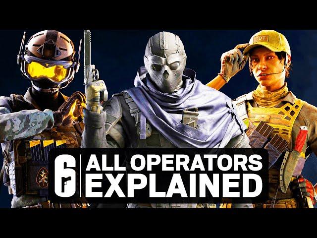 Rainbow Six Siege - All Operators Abilities Explained (March 2024)