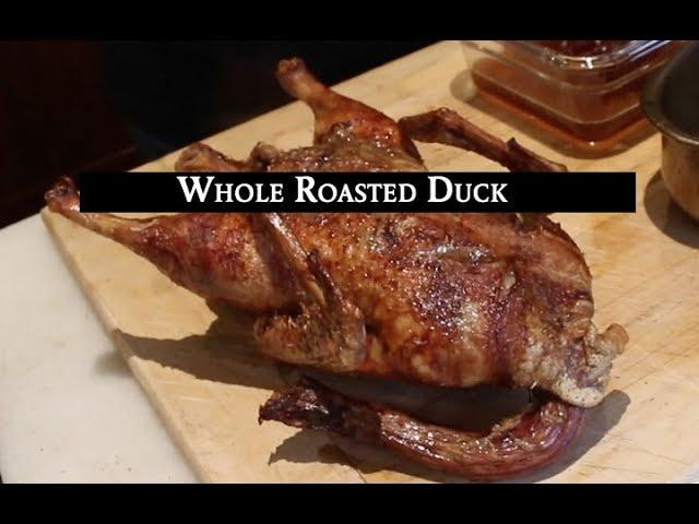 Roasting a Whole Duck - Simple and Delicious