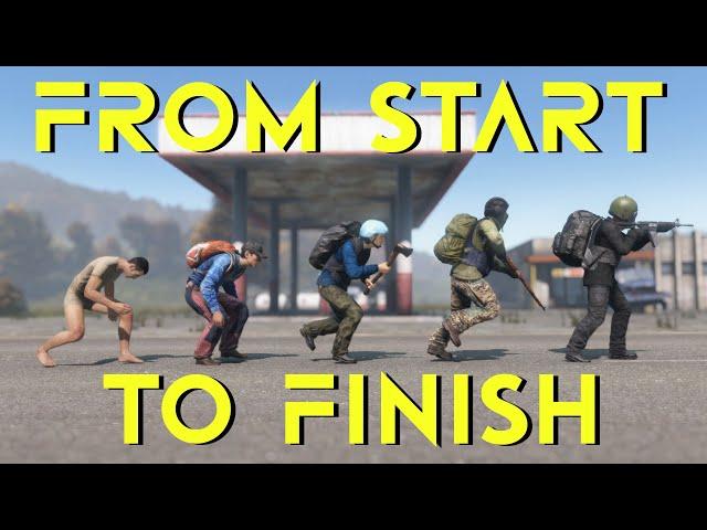 From Start to Finish - How I Took a Group of Noobs on an Official DayZ Journey