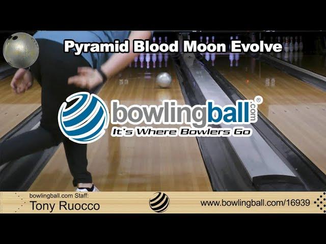 bowlingball.com Pyramid Blood Moon Evolve Bowling Ball Reaction Video Review