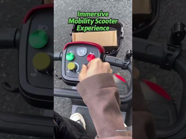 Mobility Scooter for the elderly and disabled. #scooter #mobilityscooter  #mobility