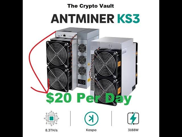 Bitmain Antminer KS3 ASIC Miner Review | The Crypto Vault