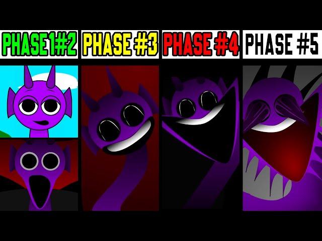 Phase 1 VS Phase 2 VS Phase 3 VS Phase 4 VS Phase 5 in Incredibox Sprunki!