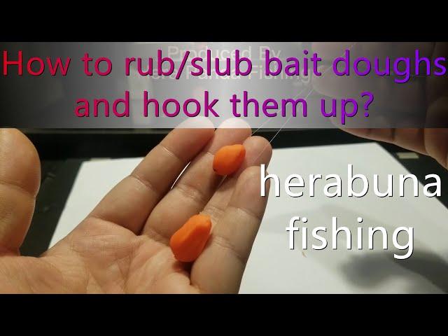 Bait balls rubbing technique demonstration and practice