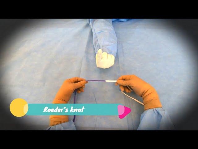 Laparoscopic Roeder's Knot