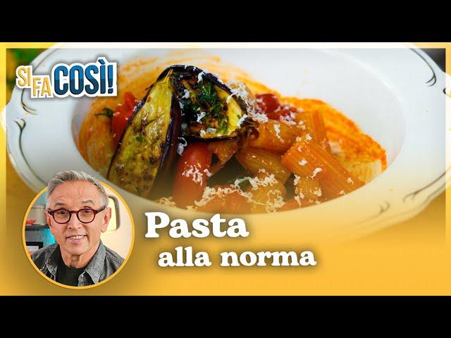 Pasta alla norma - Si fa così | Chef BRUNO BARBIERI