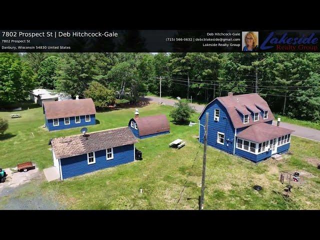 Danbury, Wisconsin Home for Sale | 7802 Prospect St | Deb Hitchcock-Gale