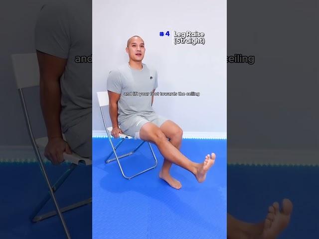 5 Beginner Chair Exercises for Sedentary Lifestyle