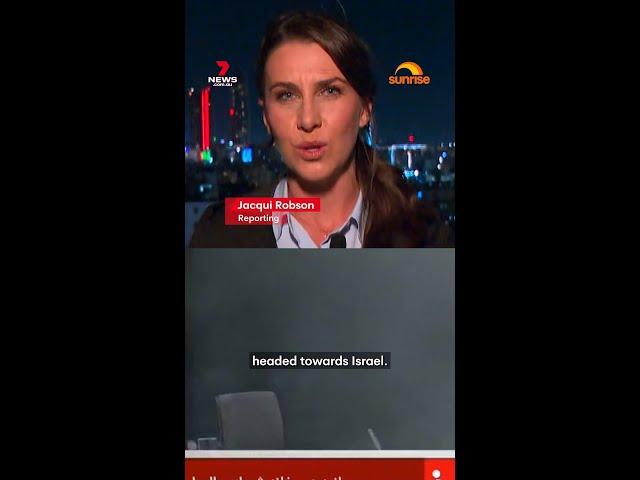 Iranian TV studio hit by Israeli missile during live broadcast