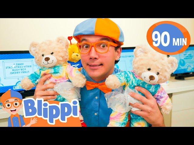 Blippi Builds The CUTEST Toy Bears | Toys For Kids | Blippi Kids TV | Educational Videos for Kids