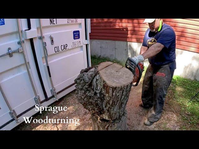 Woodturning - Cutting Burls And Logs For Casting With Epoxy, Part One