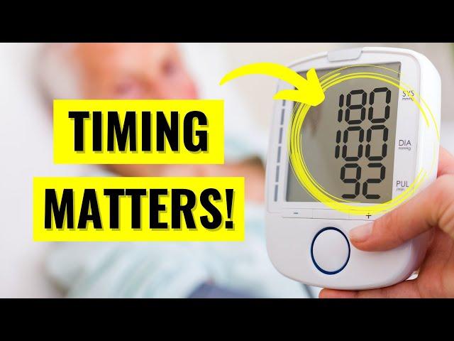 The Best Time to Take Blood Pressure Medicine