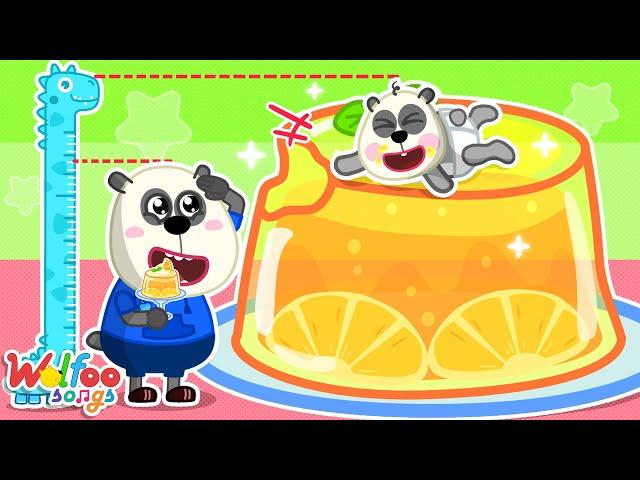 Big or Small Food Challenge  Yummy Desserts Songs | Ep41 | Wolfoo Songs & Nursery Rhymes