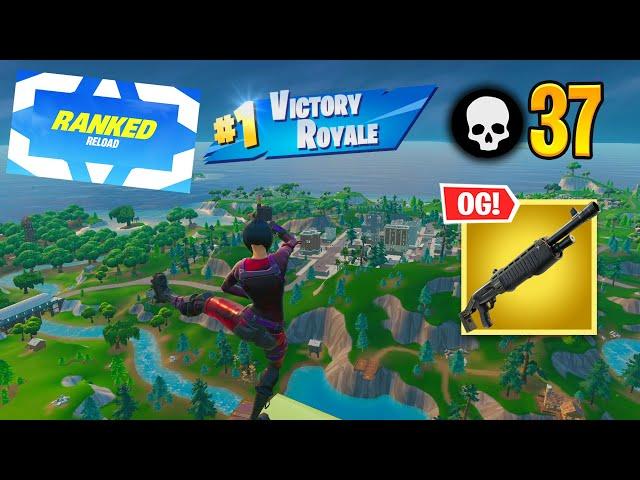 Fortnite Ranked Reload | High Kill Solo vs Squads OG Gameplay (Keyboard & Mouse)