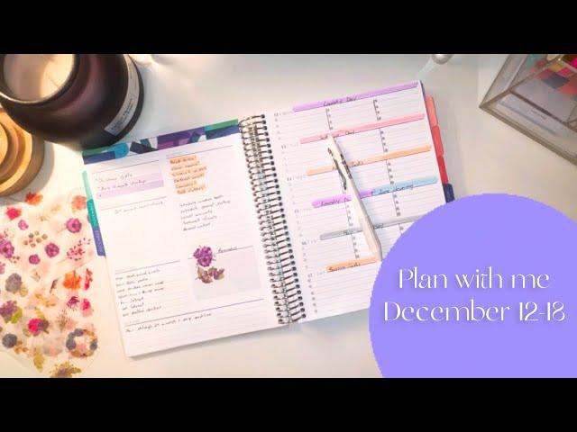 Weekly plan with me | Plum Paper weekly priorities planner