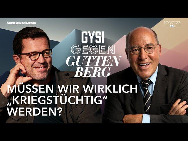 Müssen wir wirklich „kriegstüchtig“ werden? | Gysi gegen Guttenberg