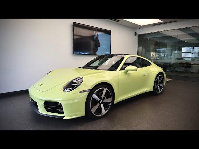 Presenting You The NEW 2025 Porsche 911 Carrera Coupe in Cartagena Yellow