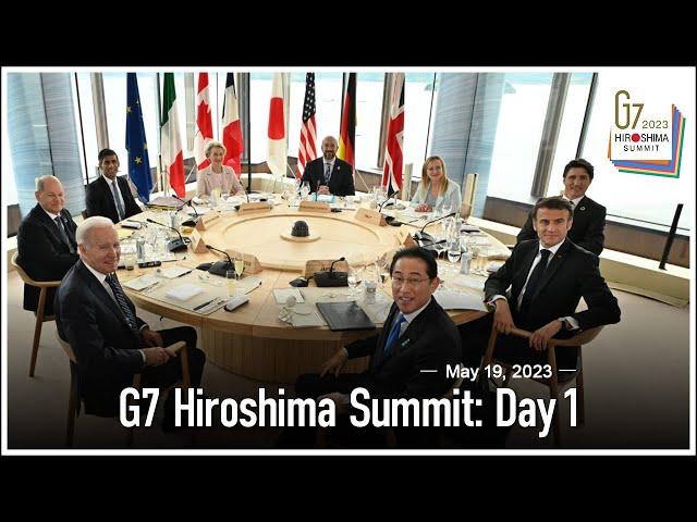 G7 Hiroshima Summit: Day 1 - May 19, 2023