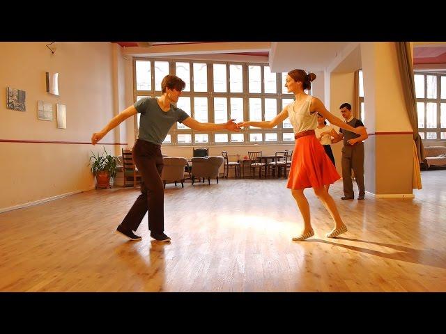 Throwback Video! Lindy Hop combos with Anna, Slava, Jean, and Ali