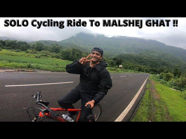 MALSHEJ GHAT Solo Ride On a cycle | Monsoon ride | @papiasmythicalrider  #malshejghat  #waterfall
