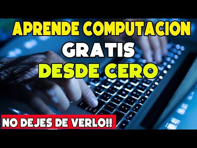 HOW TO LEARN COMPUTING [FREE]  FROM ZERO 2023 | CLASS #01