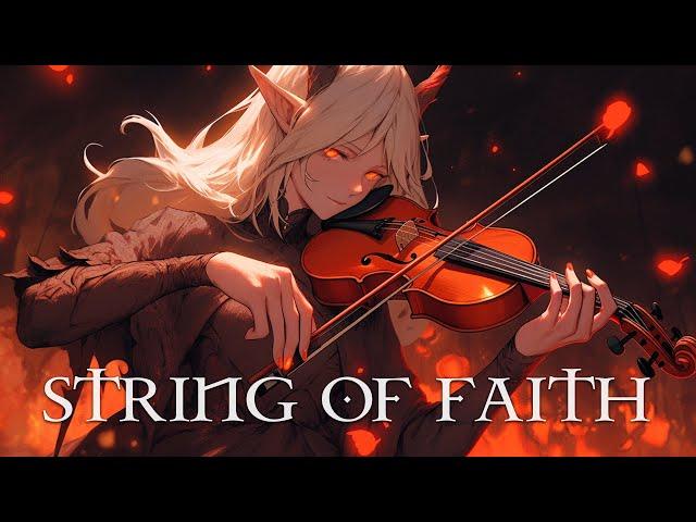 "STRING OF FAITH" Pure Dramatic  Most Powerful Violin Fierce Orchestral Strings Music