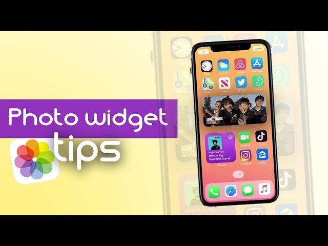 iOS 14 Photo Widget - Tutorial (own photos)