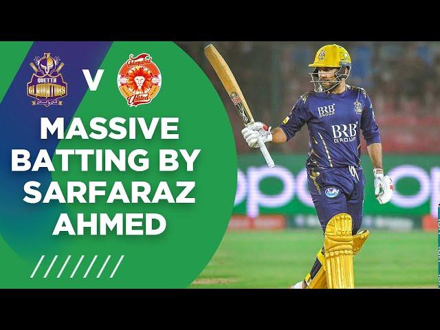 PSL 2021 | Massive Batting By Sarfaraz Ahmed | Islamabad vs Quetta | Match 12 | MG2T