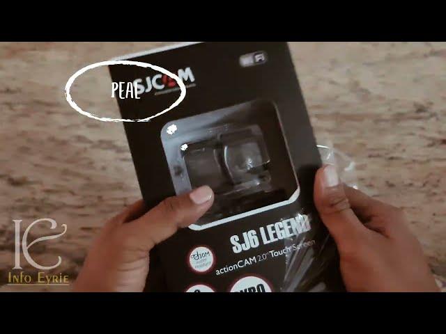 Unboxing SJCOM SJ6 LEGEND 4K action Cam. best way to enter action VLOG world.