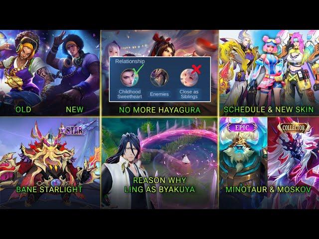 BANE STARLIGHT, MINOTAUR EPIC, NATAN RAMADAN SKIN, MOSKOV COLLECTOR - Mobile Legends: Bang Bang
