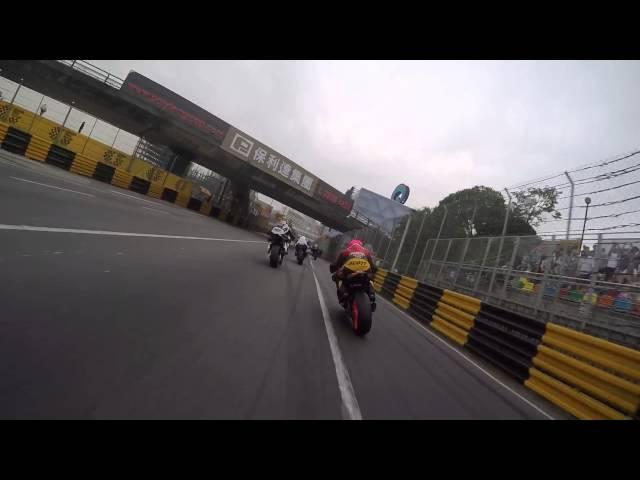 Macau Grand Prix 2015. Ben Wylie Bimota BB3