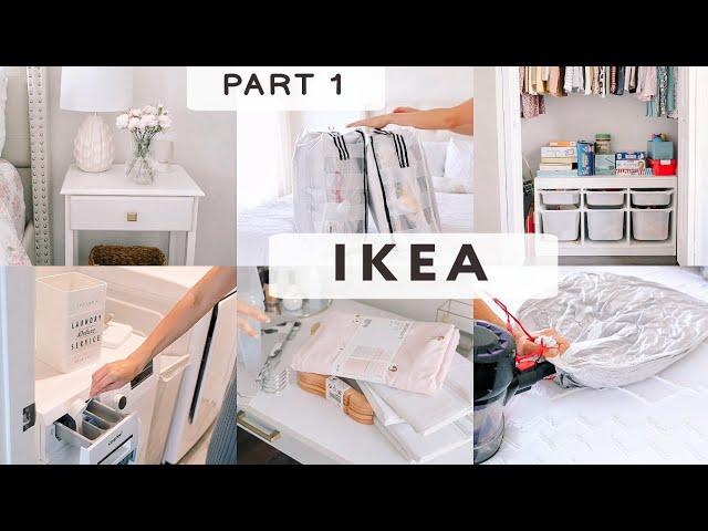 IKEA SHOP & ORGANIZE WITH ME Part 1 | Silent VLOG [IKEA MUST HAVES]