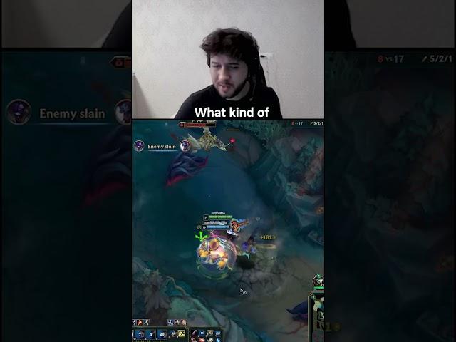 backdoor for the win #shorts  #leagueoflegends #tiltproof