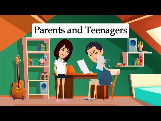 Conversations Between Parents and Teenagers -  Learn English with Subtitles