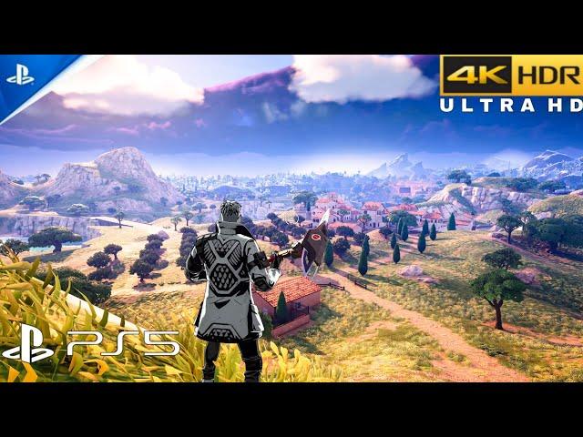 (PS5) Fortnite 4K 60FPS HDR Gameplay (Chapter 5 Season 1) No Commentary