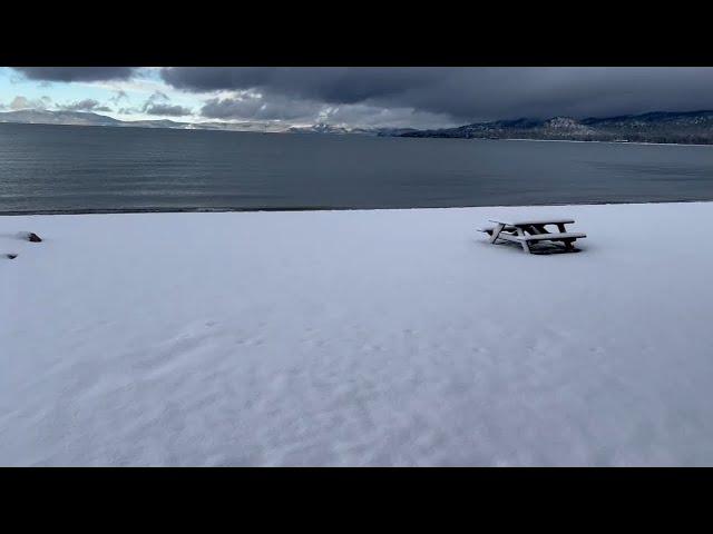 Lake Tahoe snowfall brings ski season excitement, traffic backups