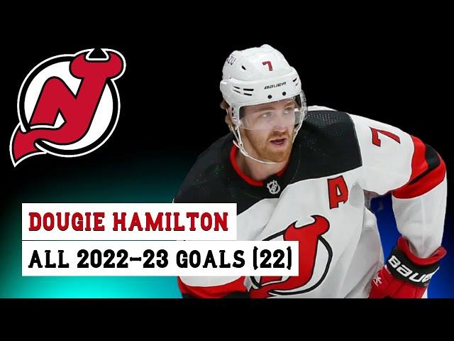 Dougie Hamilton (#7) All 22 Goals of the 2022-23 NHL Season