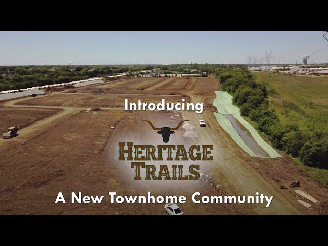 New Townhome Community in Lewisville, TX - Heritage Trails