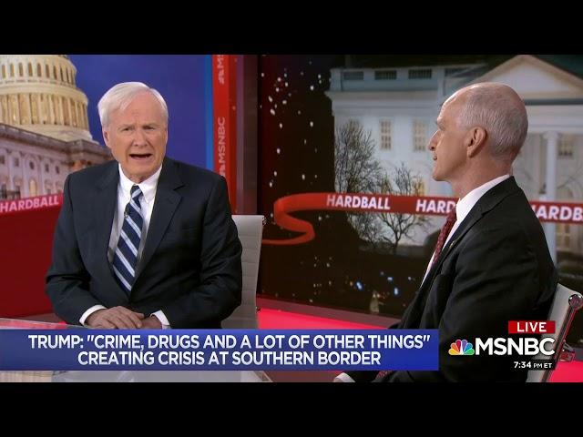 Congressman Smith Joins Hardball on MSNBC 01.09.2019