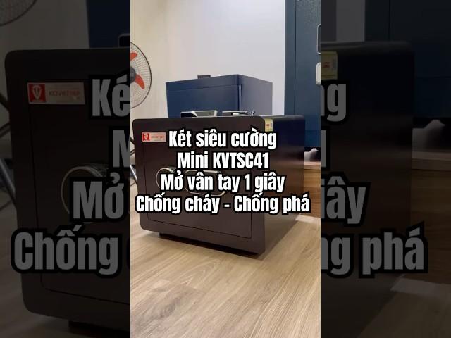Két Sắt Việt Tiệp Chính Hãng KVTSC41 – Siêu Bền, Mở Vân Tay Nhanh 1 Giây, Bảo Mật Cao